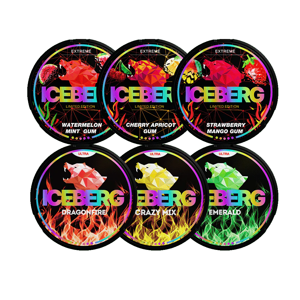 ICEBERG Nicotine Pouches 150mg (Ultra) 20pcs/pack image 0