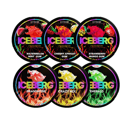 ICEBERG Nicotine Pouches 150mg (Ultra) 20pcs/pack image 0