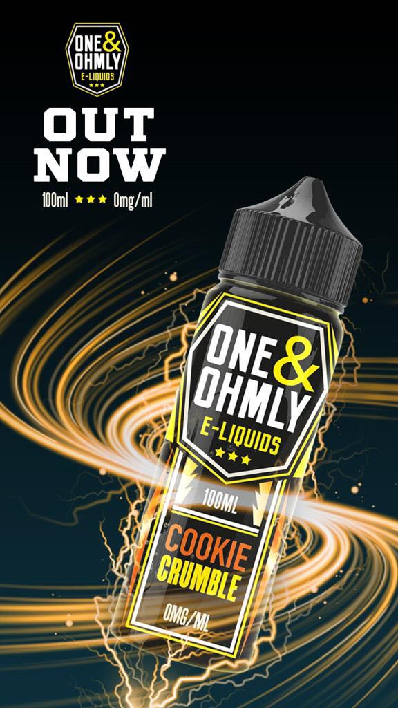 One & Ohmly E-liquid 100ml Shortfill  70/30 VG/PG image 0