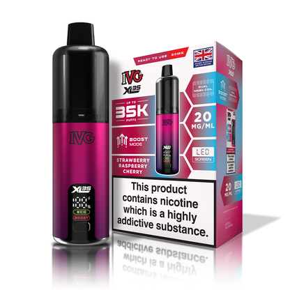 IVG XL 35K Prefilled Pod Kit - Strawberry Raspberry Cherry image