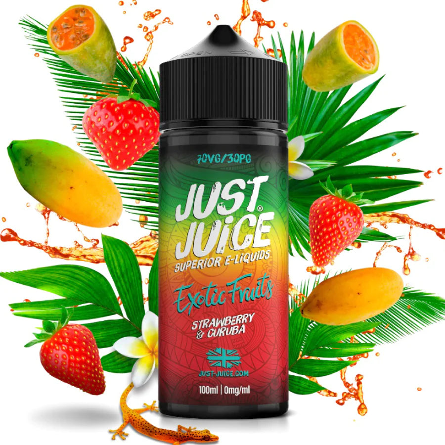 Just Juice 100ml E-Liquid Shortfill | Exotic | On Ice | Fusion Range  70/30 VG/PG image 4