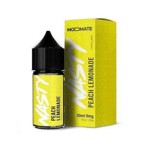 MODMATE by Nasty Juice E Liquid 50ml Shortfill | 70/30 VG/PG | Use Mods, Use Modmate - Peach Lemonade image