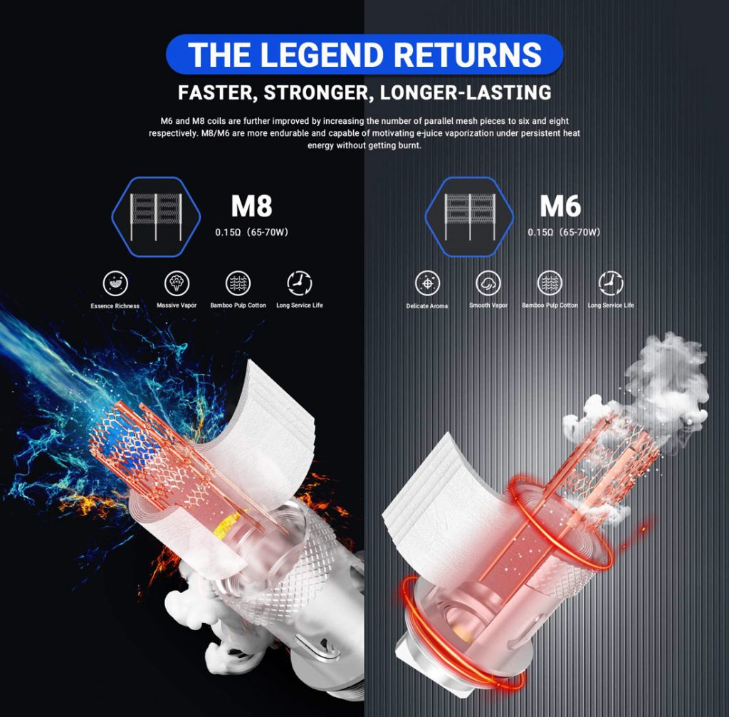 HorizonTech Falcon Legend Sub Ohm Tank | Free Bubble Glass | £19.99 image 6