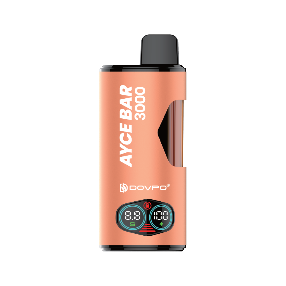 Dovpo Ayce Bar 3000 Puffs | 4 In 1 Rechargeable | Disposable Kit | 20MG - 4-in-1-Peach Bar image