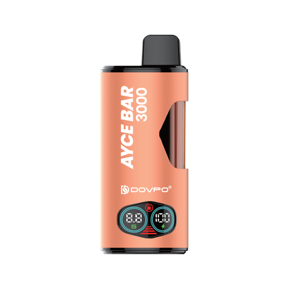 Dovpo Ayce Bar 3000 Puffs | 4 In 1 Rechargeable | Disposable Kit | 20MG - 4-in-1-Peach Bar image
