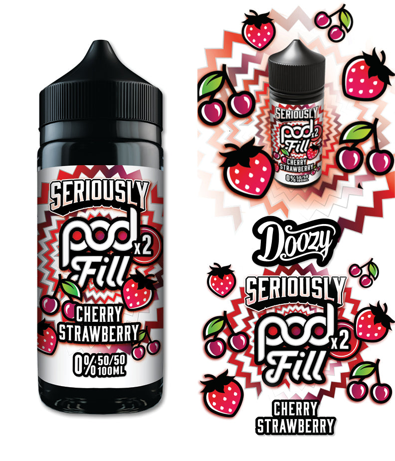 Seriously Pod Fill X2 by Doozy 100ml 50/50 E-Liquid Shortfill image 7