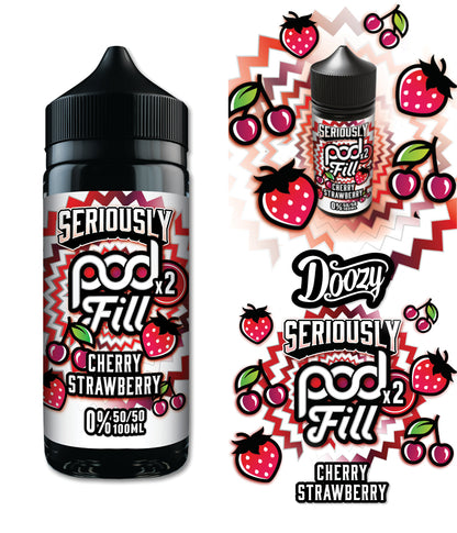 Seriously Pod Fill X2 by Doozy 100ml 50/50 E-Liquid Shortfill image 7