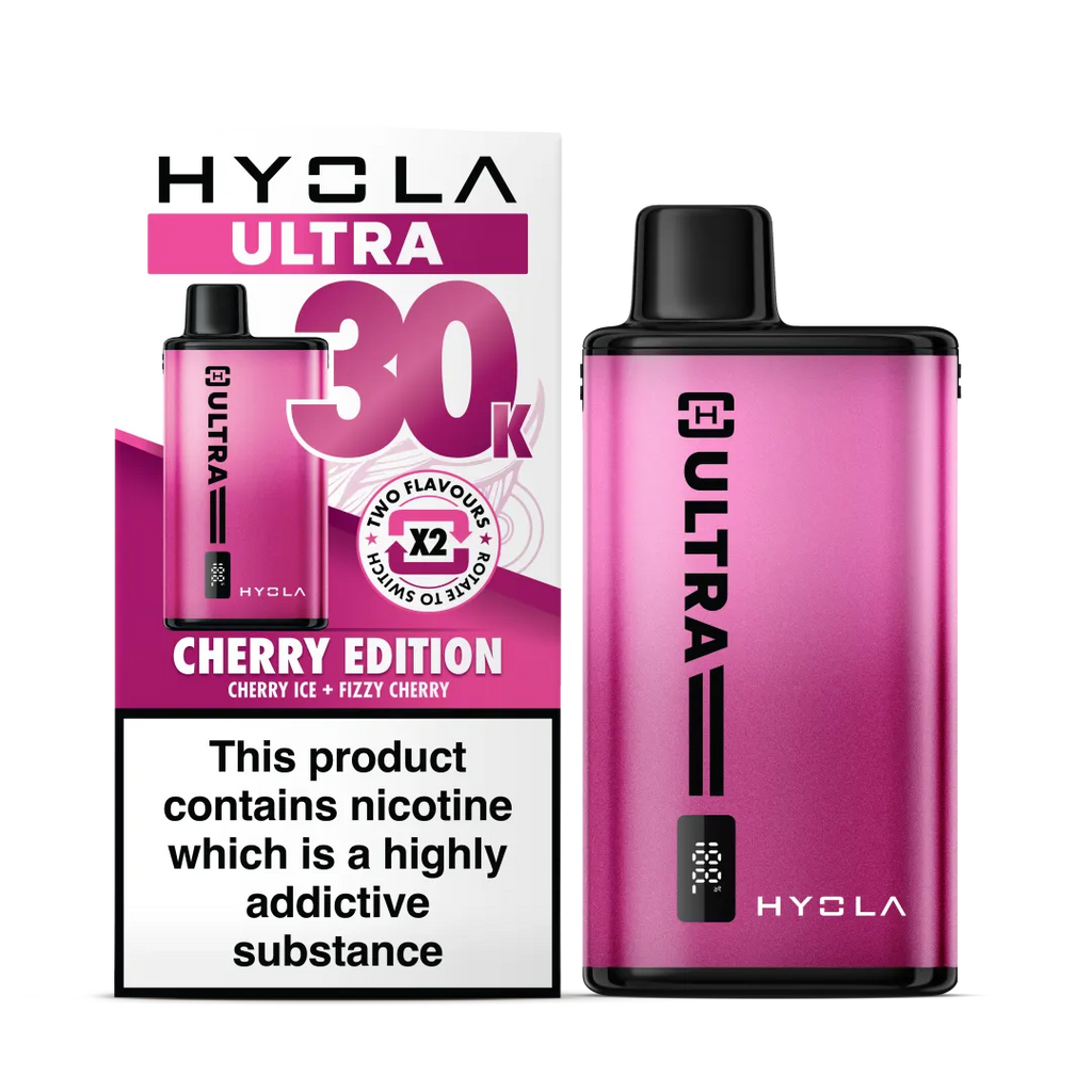 Hyola Ultra 30K Vape Kit – 30000 Puffs | 20mg - Cherry Edition image