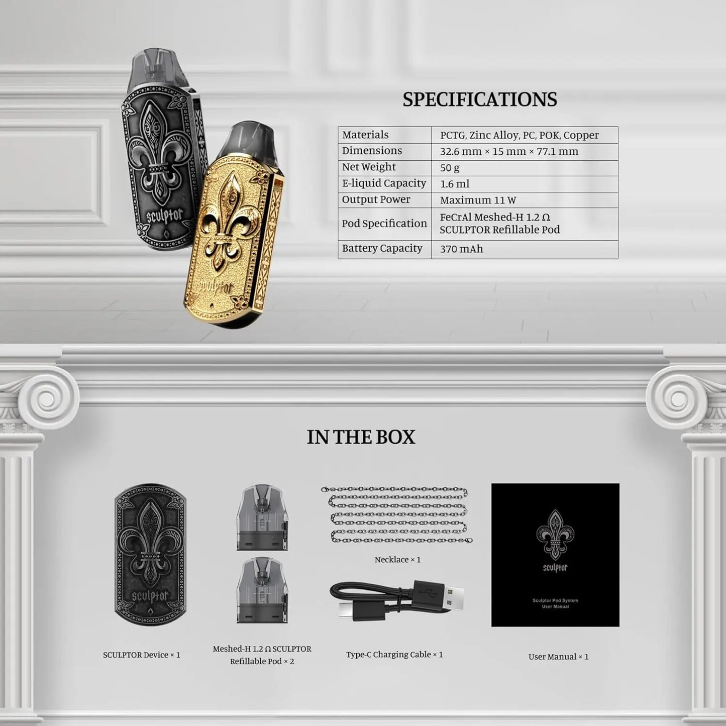 Uwell Sculptor Pod Kit UWell