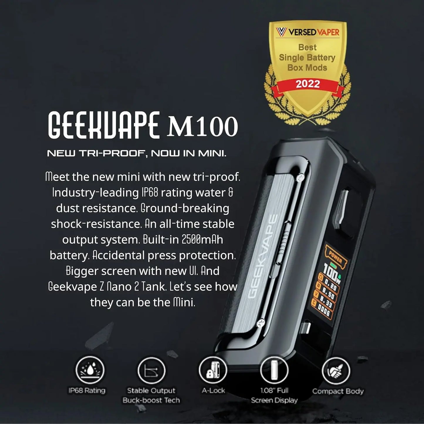 GeekVape Aegis Mini 2 M100 Mod GeekVape