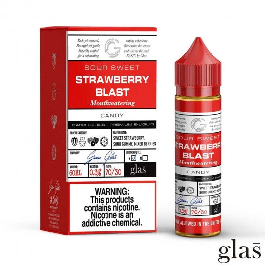 Glas Basix Range 50ml Shortfill  70/30 VG/PG image 1
