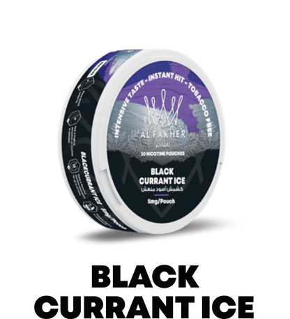 Al Fakher (UAE) Nicotine Pouch 20mg 20pcs/pack - Blackcurrant Ice image