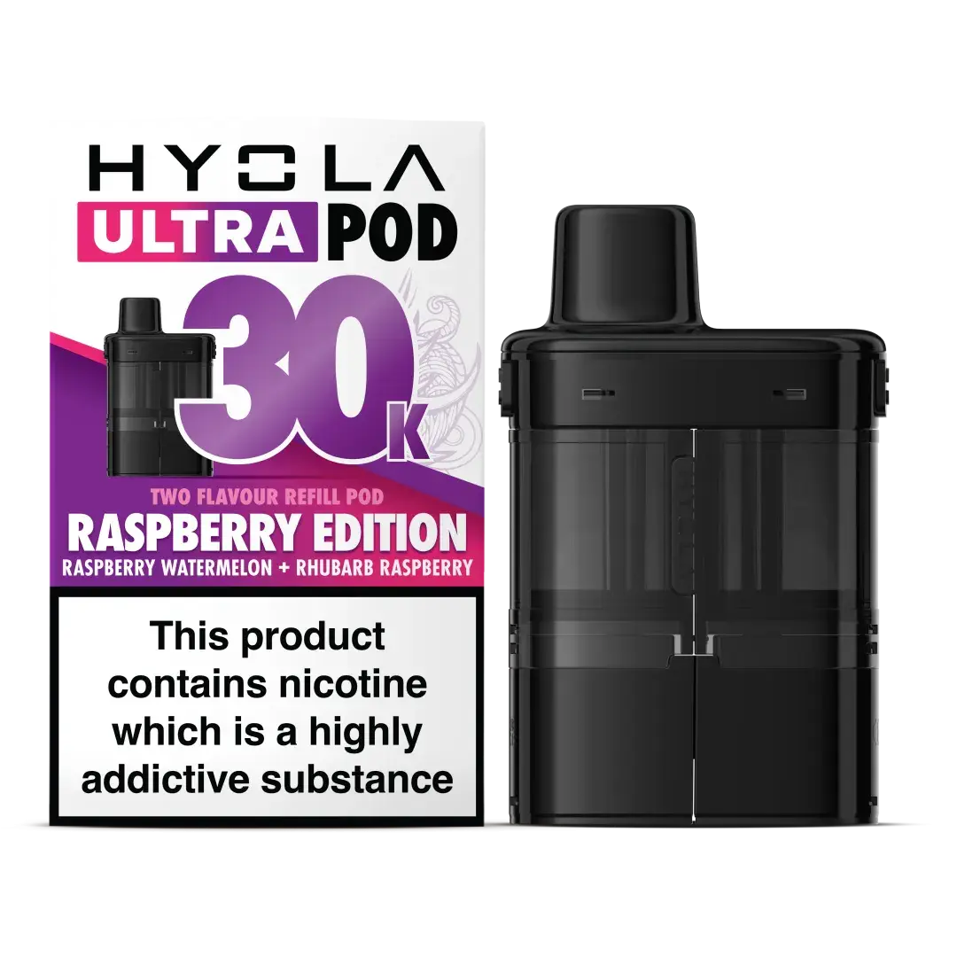 Hyola Ultra 30K Refill Pack | 20mg - Raspberry Edition image