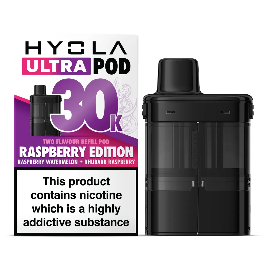 Hyola Ultra 30K Refill Pack | 20mg - Raspberry Edition image