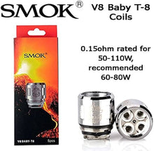 SMOK V8 Baby Replacement Coil 5pcs/pack image 1
