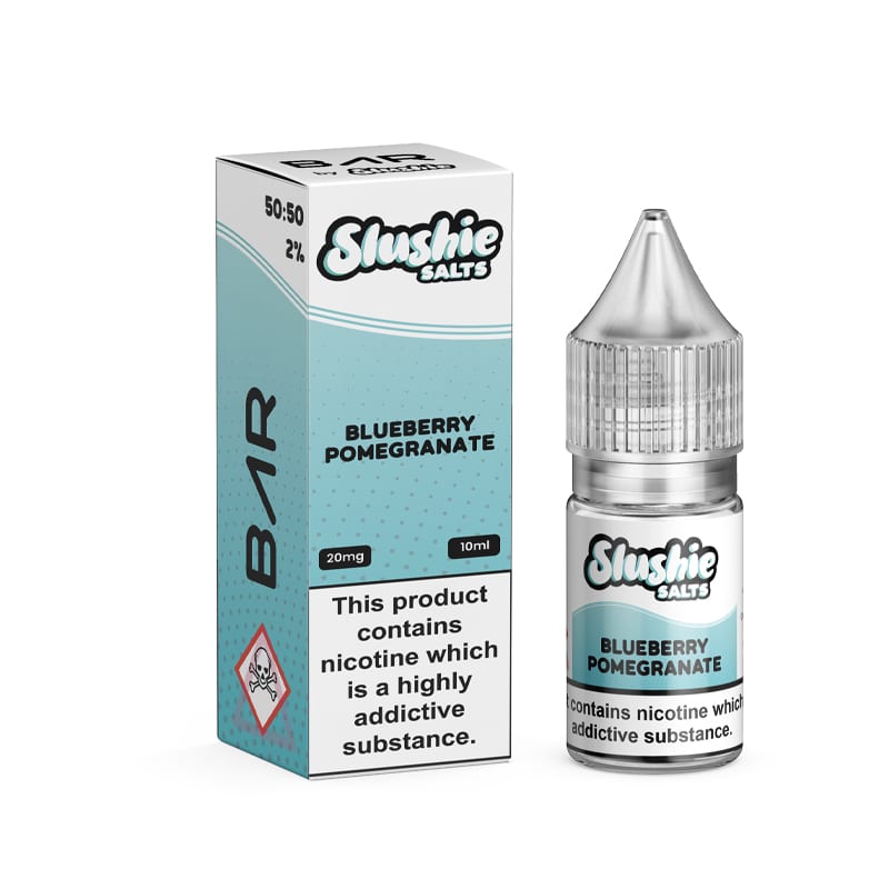 BAR Salts by Slushie 10ml - 10MG - Blueberry Pomegranate image