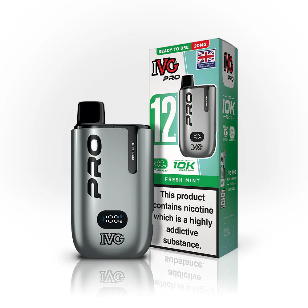 IVG Pro 10K Pod Vape Kit - Fresh Mint image