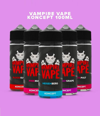 Vampire Vape Koncept E-Liquid 100ml Shortfill 70/30 VG/PG image 0
