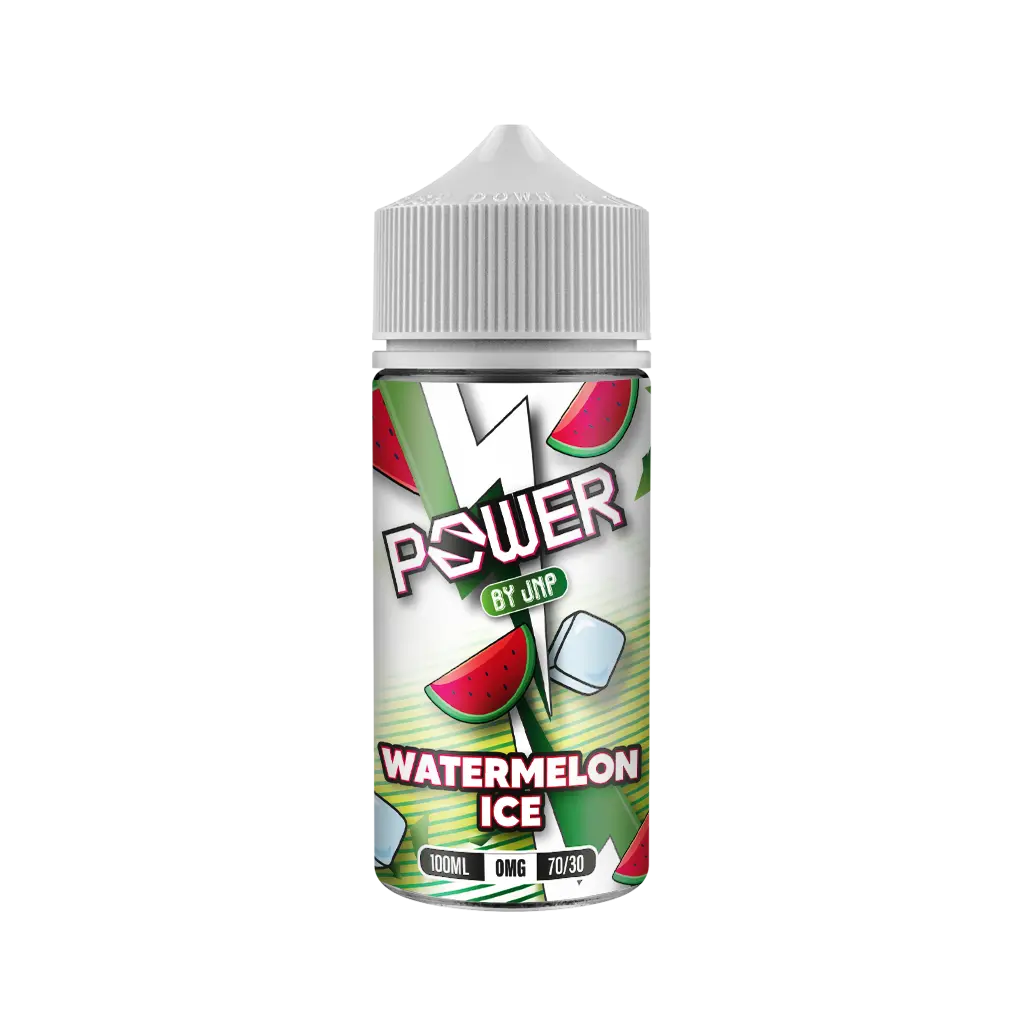 POWER by Juice N Power E-Liquid 100ml Shortfill 70/30 VG/PG - Watermelon Ice image