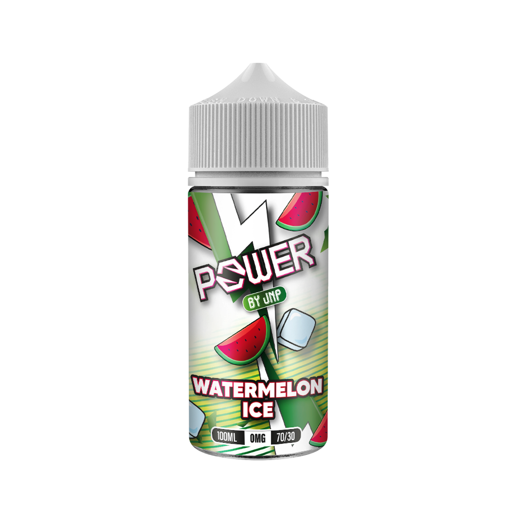 POWER by Juice N Power E-Liquid 100ml Shortfill 70/30 VG/PG - Watermelon Ice image