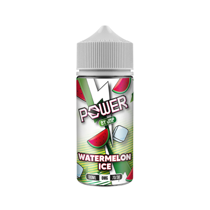 POWER by Juice N Power E-Liquid 100ml Shortfill 70/30 VG/PG - Watermelon Ice image
