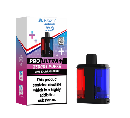 Hayati Pro Ultra Plus 25K Prefilled Pods - Blue Sour Raspberry image
