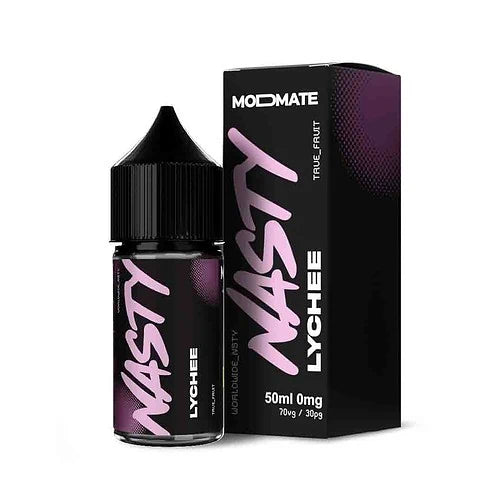 MODMATE by Nasty Juice E Liquid 50ml Shortfill | 70/30 VG/PG | Use Mods, Use Modmate - Lychee image