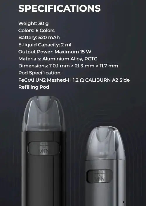 Uwell Caliburn A2S Pod Kit | £9.99 Uwell