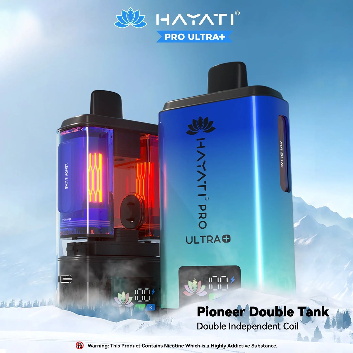 Hayati Pro Ultra Plus 25K Prefilled Vape Kit Hayati
