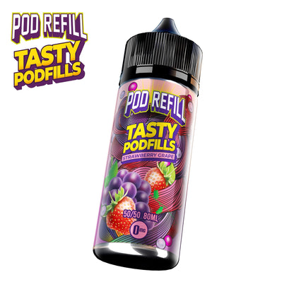Pod Refill by Tasty Podfill 100ml 50/50 VG/PG E-Liquid Shortfill image 4