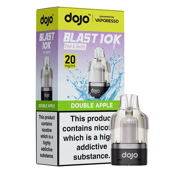 Vaporesso Dojo Blast 10K Prefilled Pod + 10ml Refill Container image 6