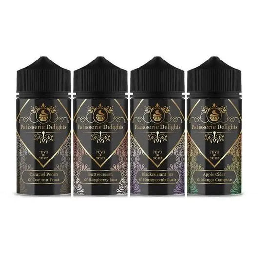 Patisserie Delights 100ml Shortfill E-Liquid  70/30 VG/PG image 0