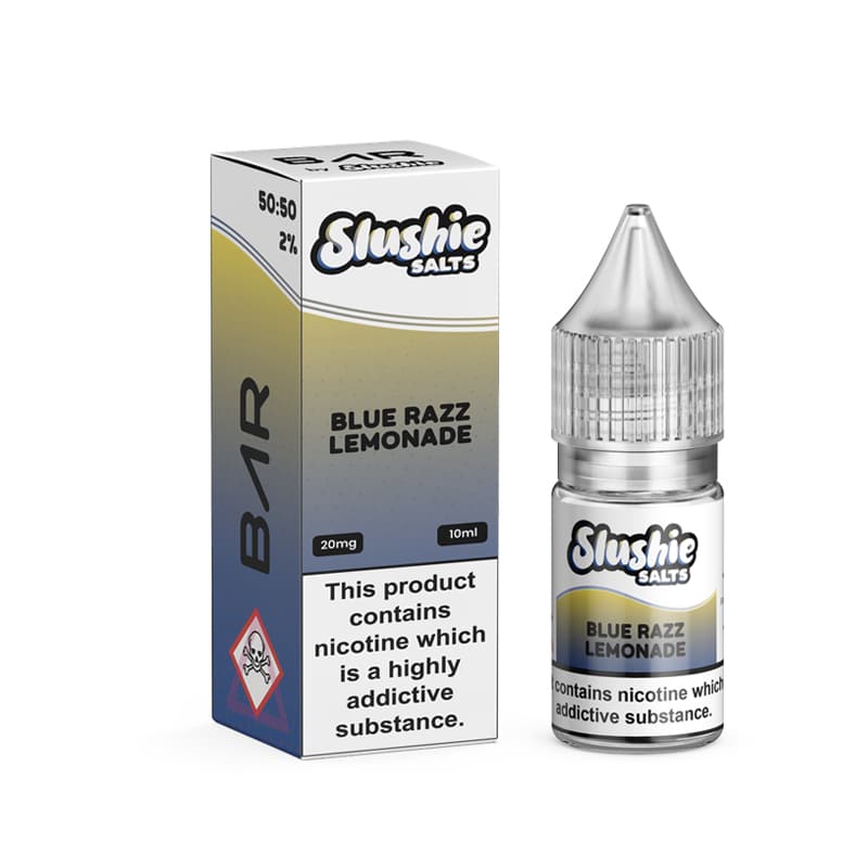 BAR Salts by Slushie 10ml - 20MG - Blue Razz Lemonade image