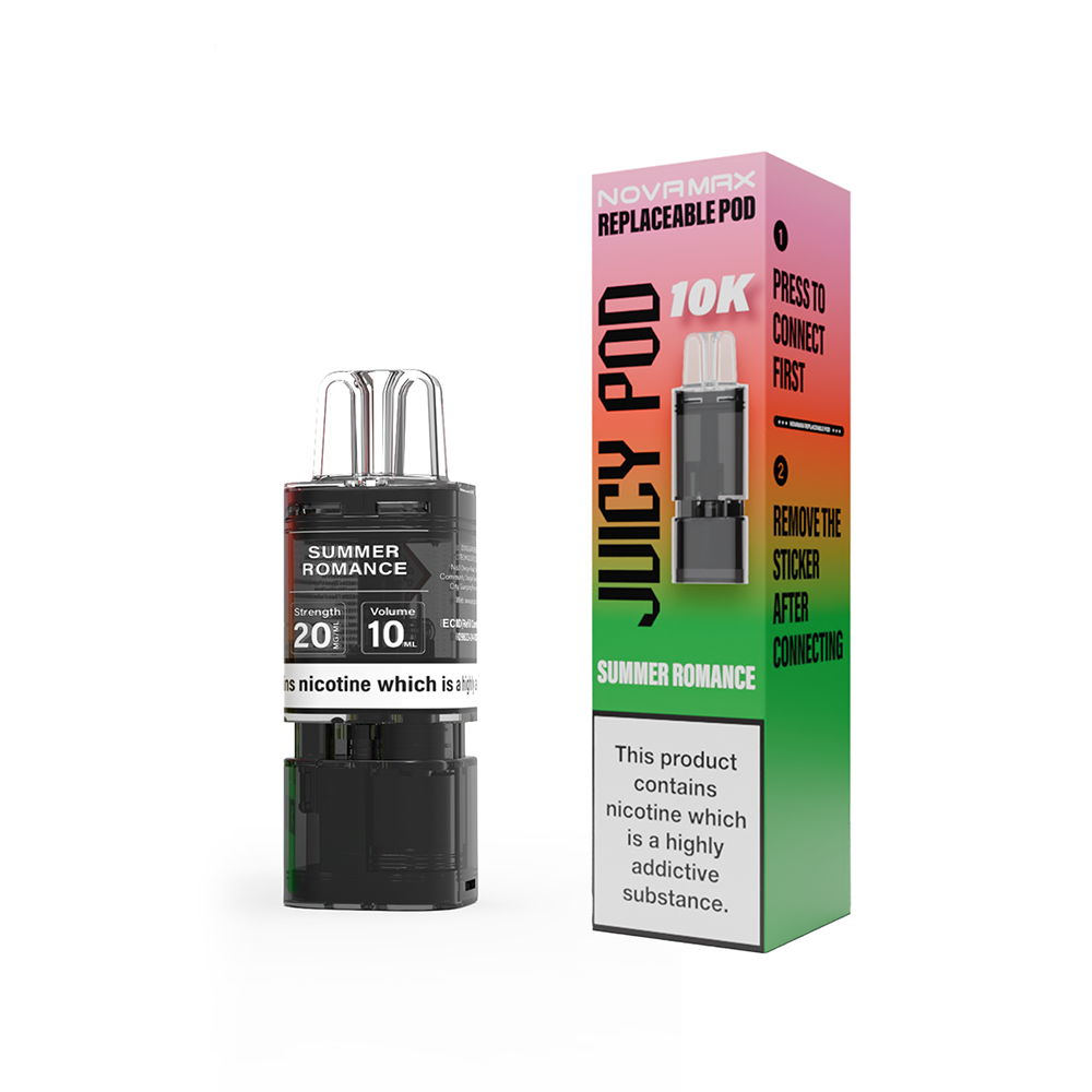 Juicy Pod NovaMax 10K Prefilled Pods - Summer Romance image