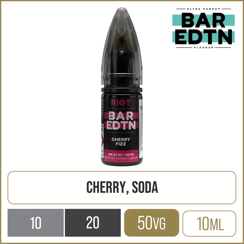Riot Squad BAR EDTN Nic Salts 10ml - 20MG image 2