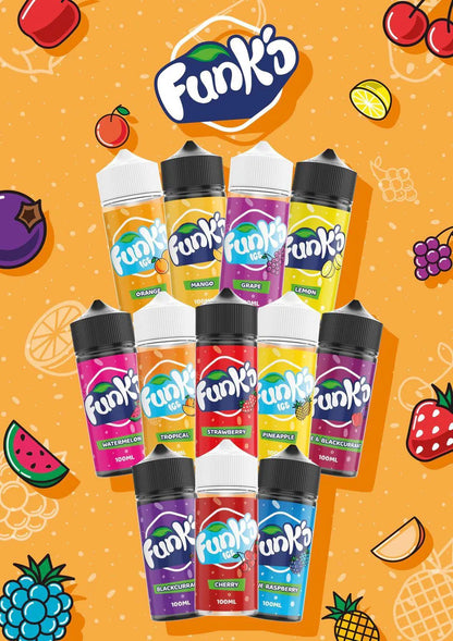 FUNK'D 100ml E-Liquid Shortfill 70/30 VG/PG image 0