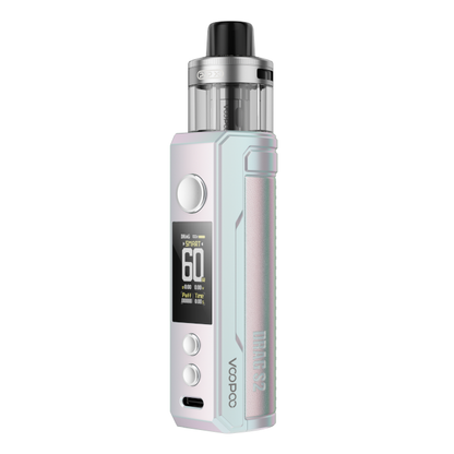 VooPoo Drag S2 Pod Vape Kit | 2500mAh - Colorful Silver image
