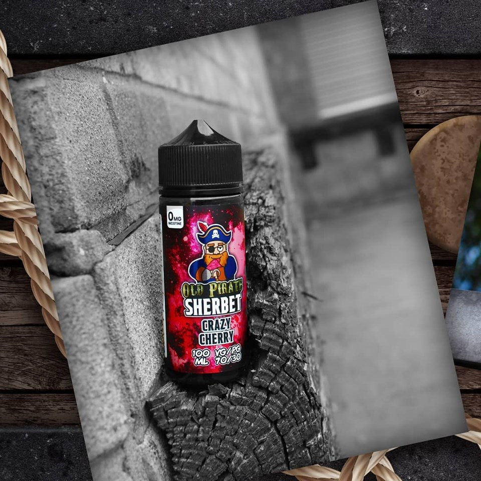 Old Pirate E-Liquid 100ml Shortfill - Sherbet Series  70/30 VG/PG image 1