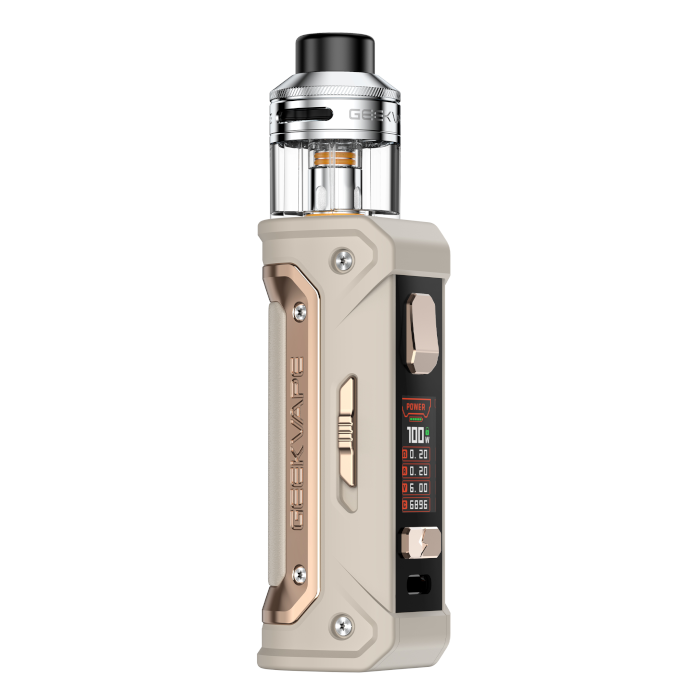 GeekVape E100 (Aegis Eteno) Sub-Ohm Kit | 5-100W - Beige image