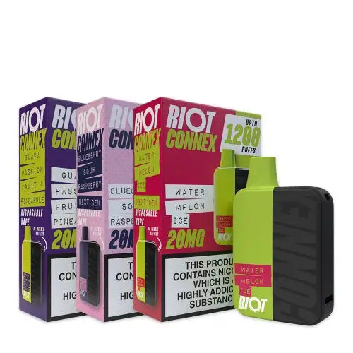 Riot Squad Connex Prefilled Pod Vape Kit | 1200 Puffs | 20MG image 1