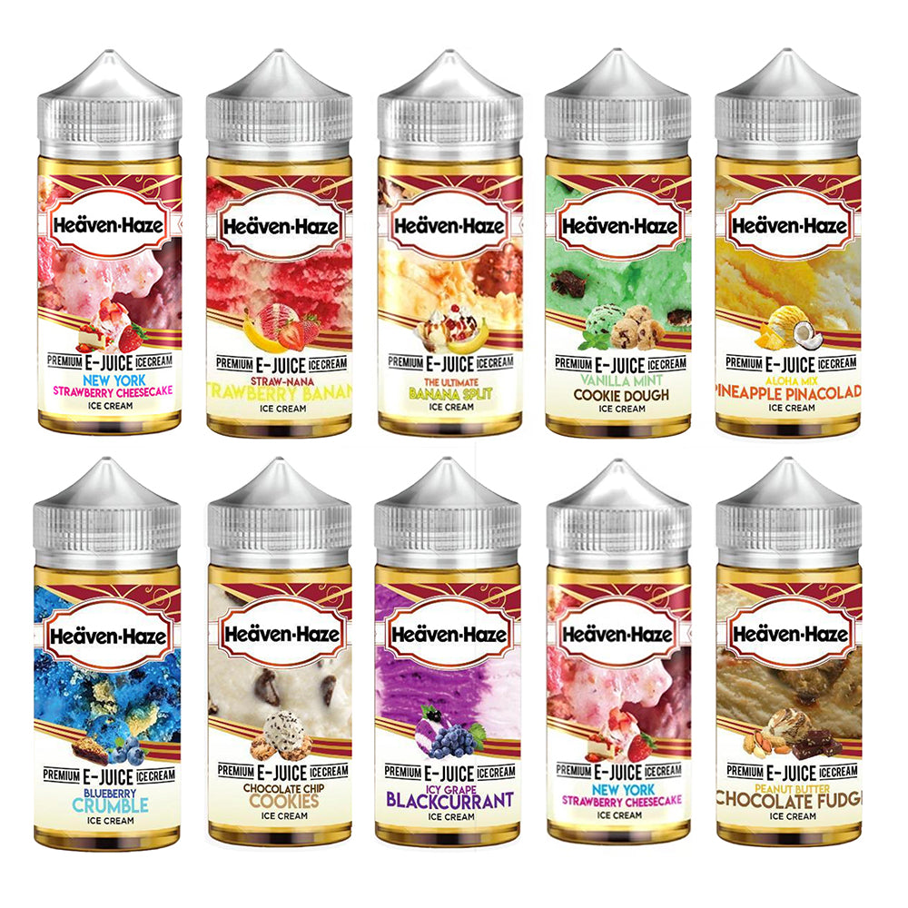 Heaven Haze E Liquid 100ml Shortfill  70/30 VG/PG image 0