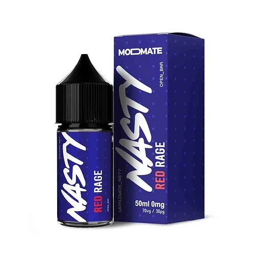 MODMATE by Nasty Juice E Liquid 50ml Shortfill | 70/30 VG/PG | Use Mods, Use Modmate - Red Rage image