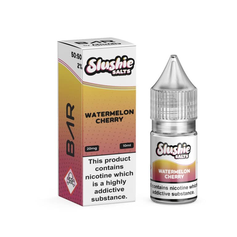 BAR Salts by Slushie 10ml - 10MG - WATERMELON CHERRY image