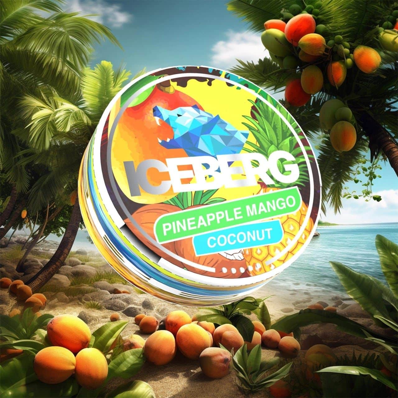 ICEBERG Nicotine Pouches 120mg (Extra Strong) 20pcs/pack image 1