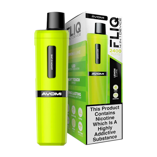 Avomi FLIQ 4-in-1 Prefilled Pod Kit – 2400 Puffs image 0