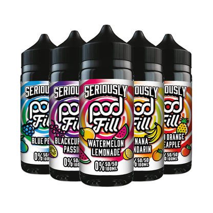 Seriously Pod Fill by Doozy 100ml 50/50 E-Liquid Shortfill image 2