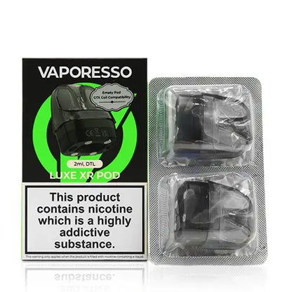 Vaporesso Luxe XR Empty Replacement Pods | DTL Version | 5ml 2pcs/pack image 0