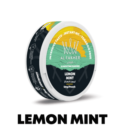 Al Fakher (UAE) Nicotine Pouch 20mg 20pcs/pack - Lemon Mint image