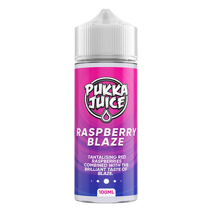 Pukka Juice 100ml E-Liquid Shortfill 70/30 VG/PG - Raspberry Blaze image