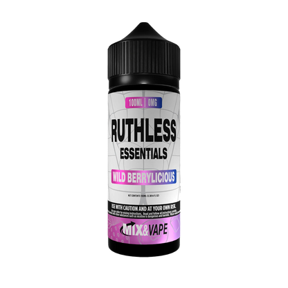 Ruthless Essentials 100ml Shortfill E-Liquid | 60VG/40PG - Wild Berrylicious image
